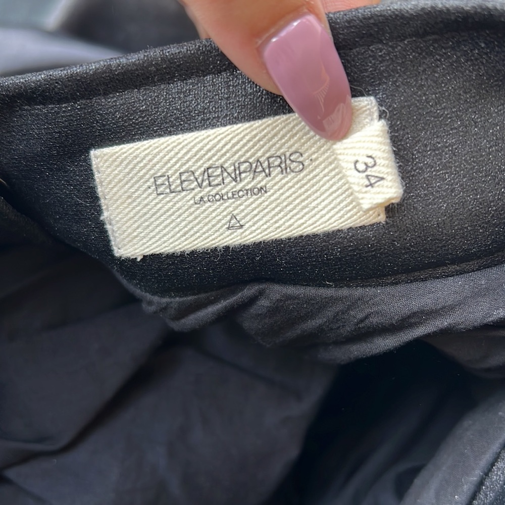Eleven Paris faux leather skirt - Picture 5 of 5